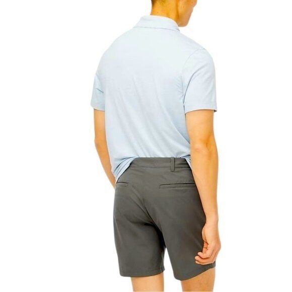 J. CREW Men's 7” Tech Shorts Tranished Metal Gray Shorts Size 40 NEW - Picture 5 of 5